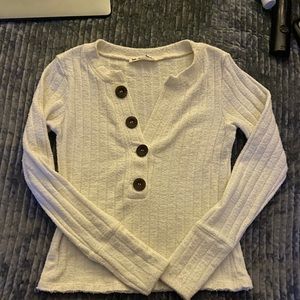 free people long sleeve knit sweater